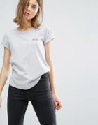 Maison Labiche Cherie Logo T-shirt - Gray