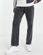 Only & Sons Edge Loose Fit Jeans In Washed Black