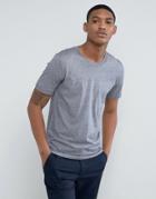Selected Homme 'the Perfect Tee' In Melange - Gray