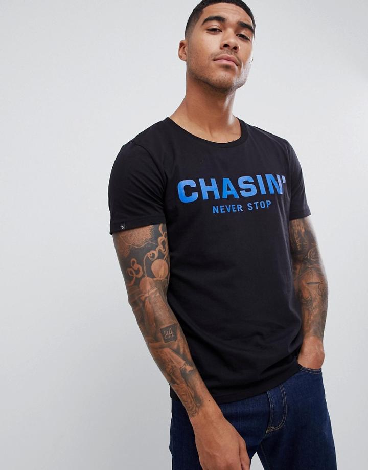 Chasin' Duel Logo T-shirt Black - Black