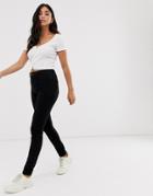 New Look High Waisted Super Skinny Jean In Black