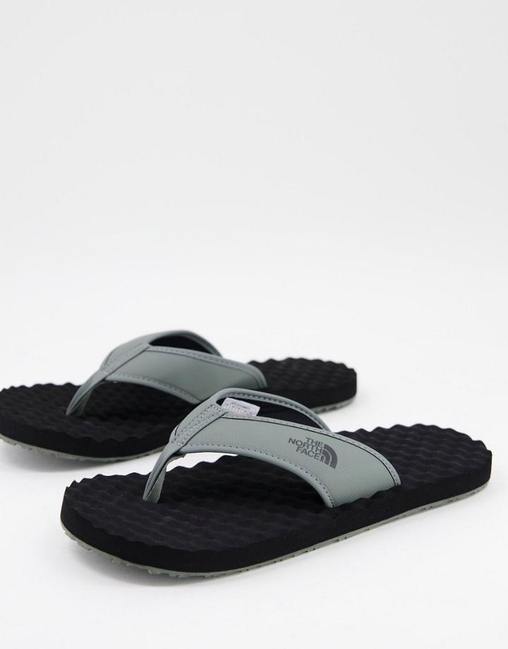 The North Face Base Camp Flip Flops In Green