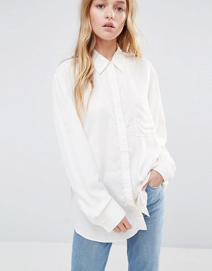 Weekday Tunic Shirt - White