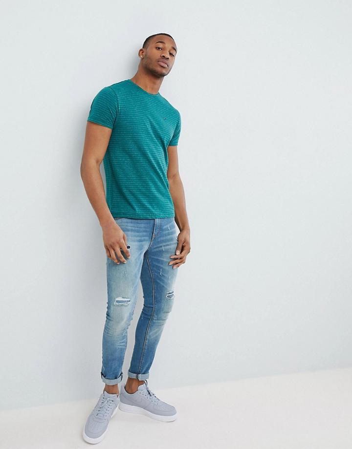 Tommy Hilfiger Striped T-shirt - Green
