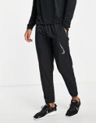 Nike Running Dri-fit Run Division Challenger Flash Woven Pants In Black