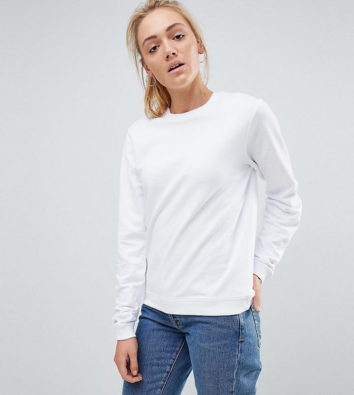 Asos Tall Cute Sweat - White
