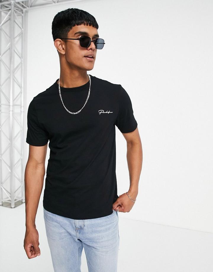 River Island Prolific T-shirt In Black