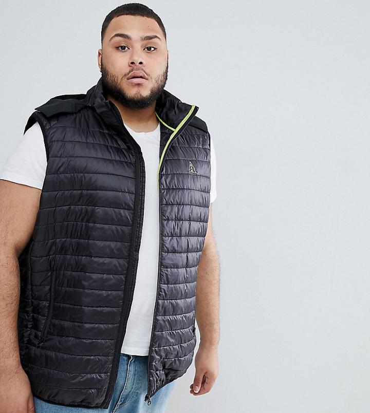 North 56.4 Puffer Gillet-black