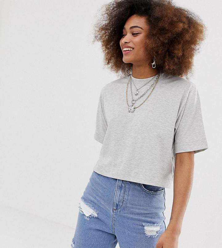 Collusion Boxy Short Sleeve T Shirt