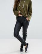 Blend She Mia Coated Jean - Black