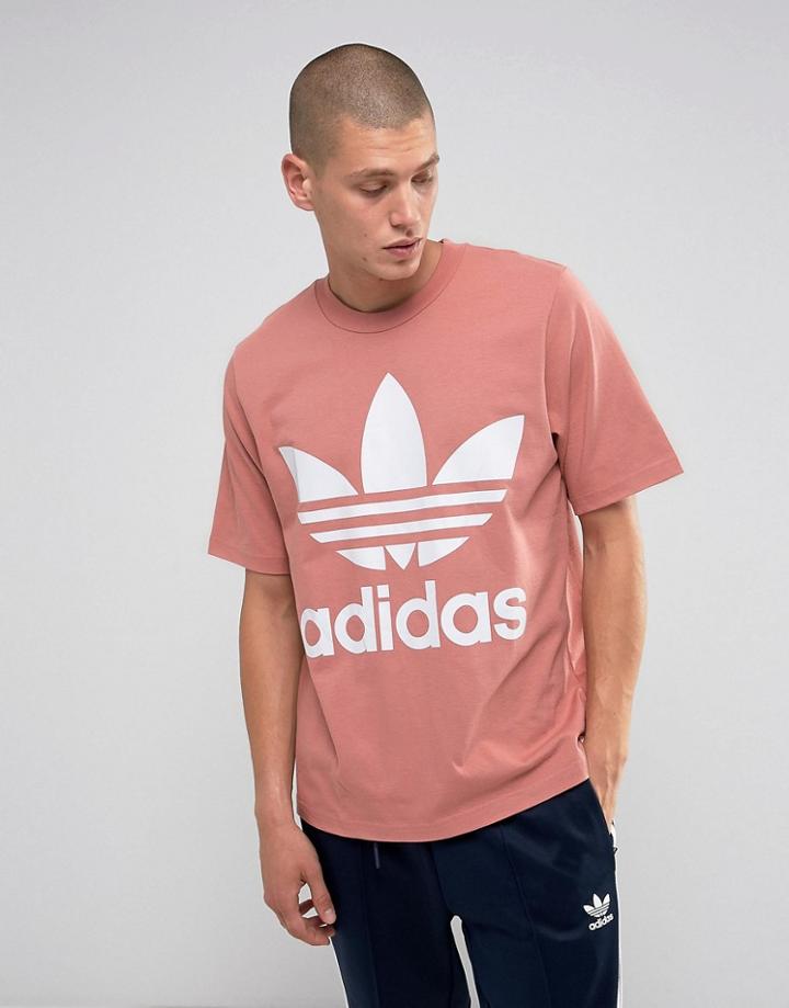 Adidas Originals Boxy T-shirt In Pink Bq1994 - Pink