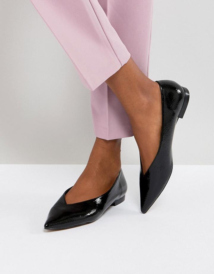 Asos Lynne Ballet Flats - Black