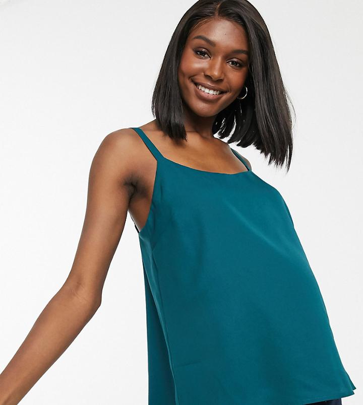 Asos Design Maternity Eco Scoop Neck Cami-blue