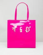Ted Baker Large Icon Bag In Harmony Floral - Pink