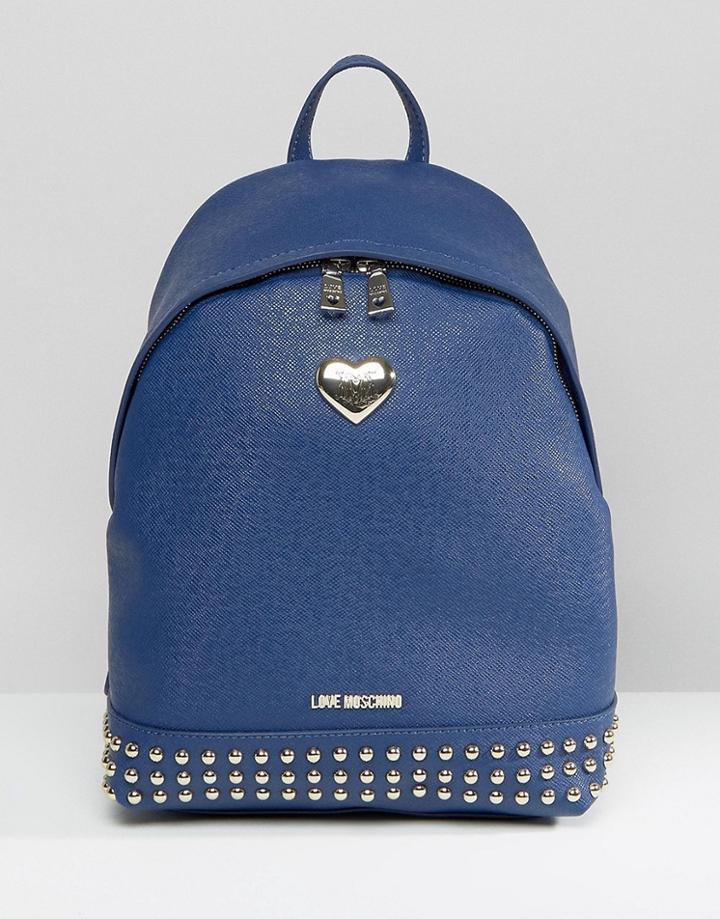 Love Moschino Backpack - Blue