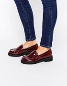 Asos Mailer Loafers - Red