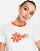 Levi's Graphic Logo Jordie T-shirt In White