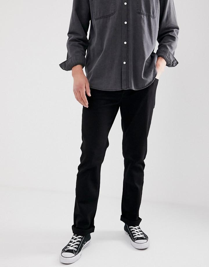 French Connection Slim Fit Black Jeans