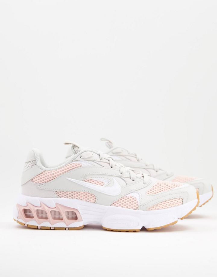 Nike Air Zoom Fire Sneakers In Light Bone/pale Coral-neutral