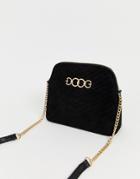 New Look Quilted Cross Body Bag In Black