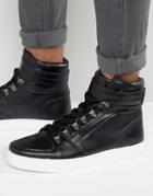 Rock & Religion High Top Sneakers - Black