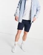 Jack & Jones Intelligence 5 Pocket Shorts In Navy