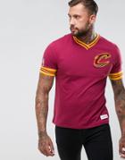 Mitchell & Ness Nba Cleveland Cavaliers Vintage T-shirt - Red