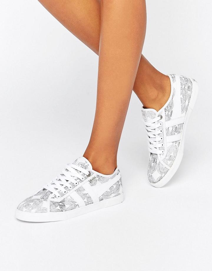 Gola Aster Print Lace Up Sneaker