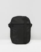 Asos Flight Bag In Black With Patch - Black