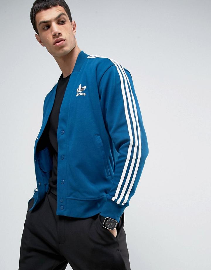 Adidas Originals Cardigan - Blue