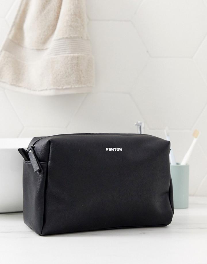 Fenton Toiletry Bag In Black