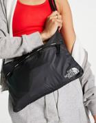 The North Face Flyweight Shoulder Bag In Black-gray