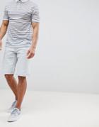 Esprit Slim Fit 5 Pocket Shorts In White - White