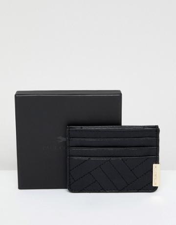 Paul Costelloe Quilted Cardholder - Black