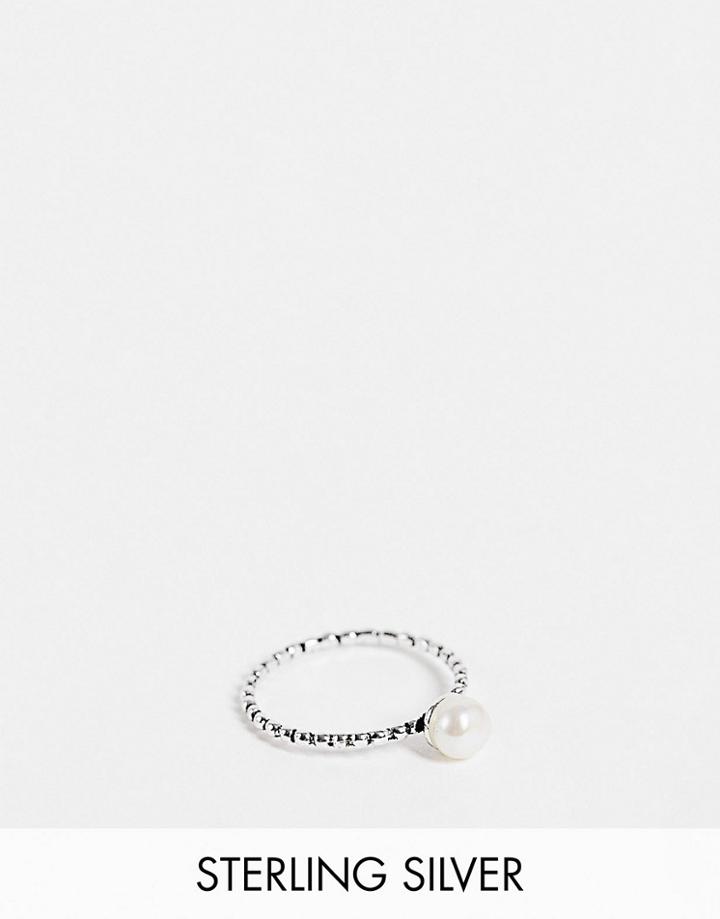 Kingsley Ryan Bobble Ring In Sterling Silver