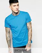 Farah T-shirt With F Logo Slim Fit Exclusive - Sierra