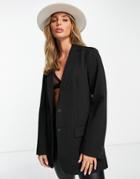 French Connection Stephanie Blazer In Black