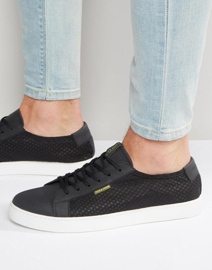 Jack & Jones Lafayette Mesh Sneakers - Brown