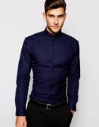 Selected Homme Formal Shirt In Slim Fit - Navy