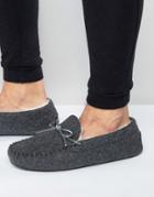 Kg By Kurt Geiger Moccasin Slippers - Gray