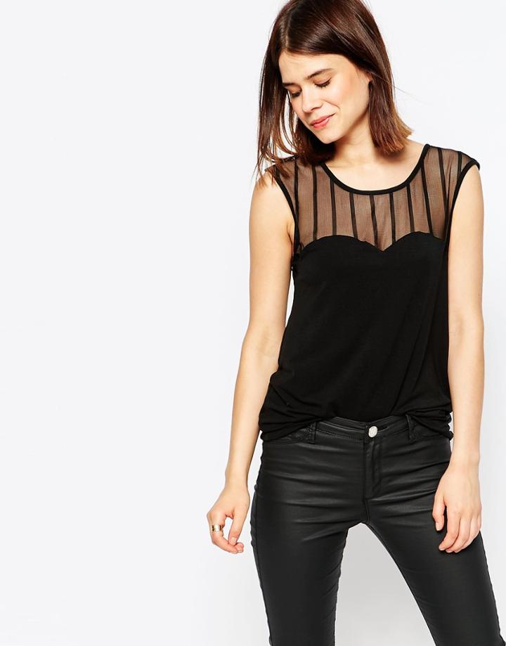Y.a.s New Nest Top - Black