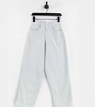 Collusion Unisex Straight Leg Pants In Ice Blue - Part Of A Set-blues