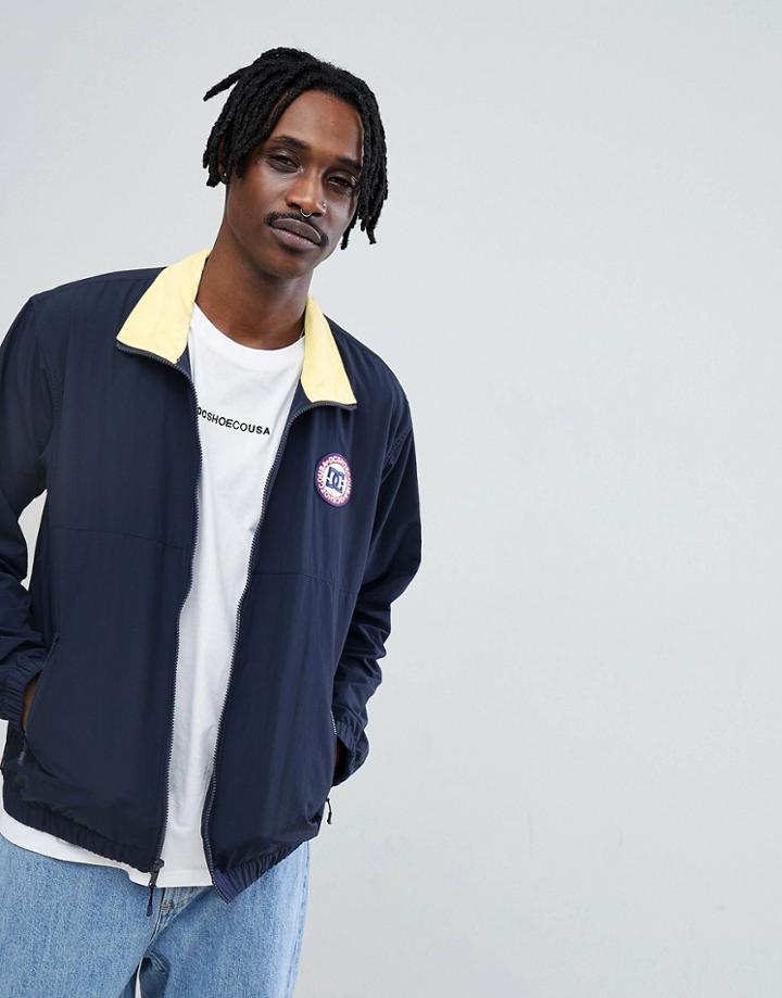 Dc Shoes Hazley Windbreaker In Navy - Navy