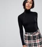 Asos Tall The Turtleneck With Long Sleeves - Black