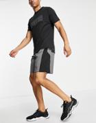 Puma Train Woven 9inch Shorts In Castlerock-gray