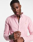 Farah Long Sleeve Shirt-pink
