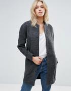 Only Barbara Wool Blend Coat - Gray