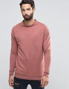 Only & Sons Sweat With Crew Neck - Pink