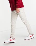 Levi's Xx Slim Fit Chino Pants In Garment Dyed Pumice Stone Gray-grey