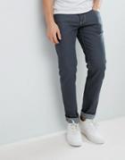 Emporio Armani J06 Slim Fit Gray Wash Jeans - Gray